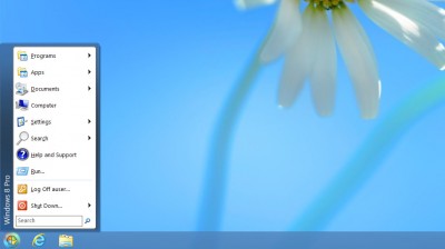 Classic Shell Start Menu on Windows 8